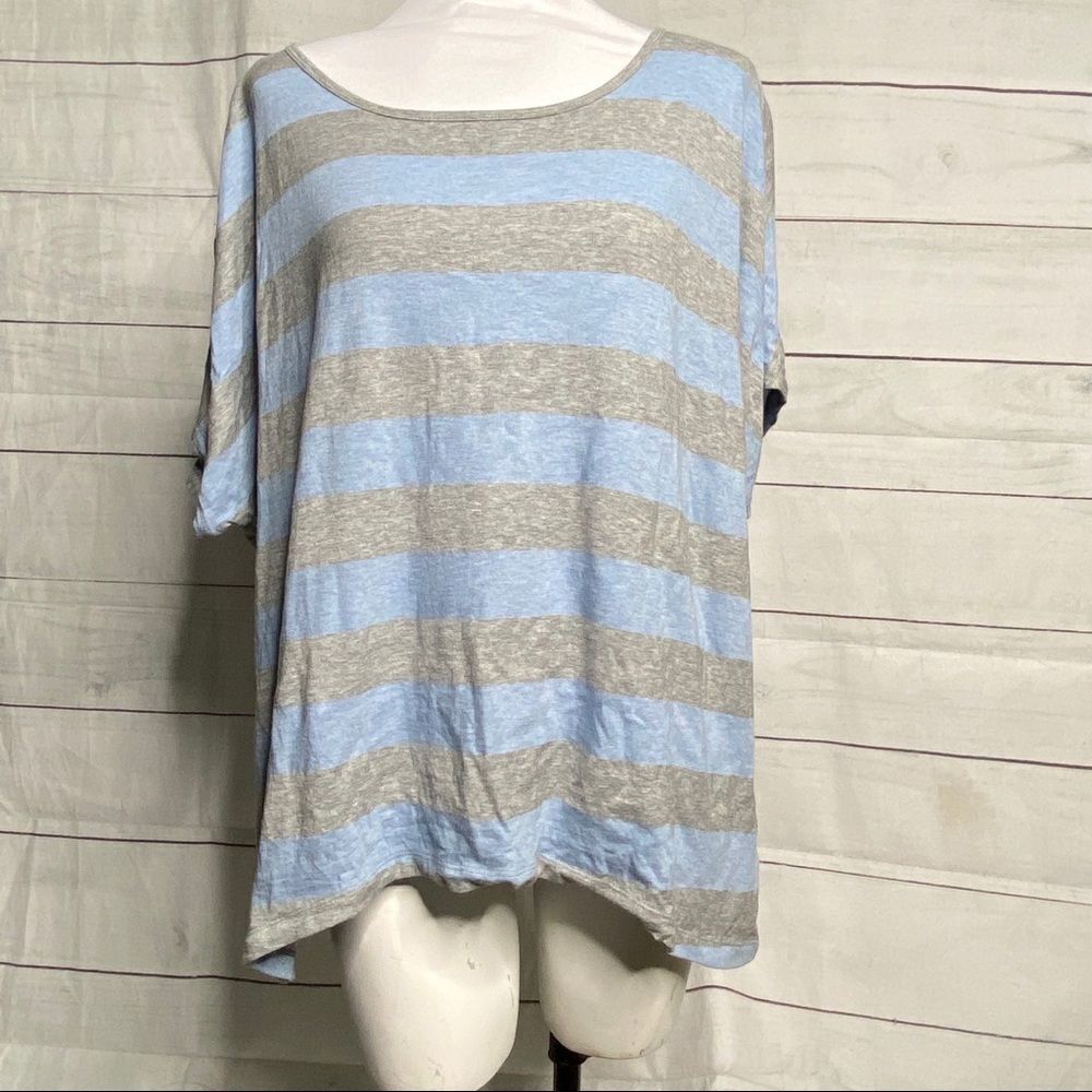 cAbi sky stripe tee size medium 5063